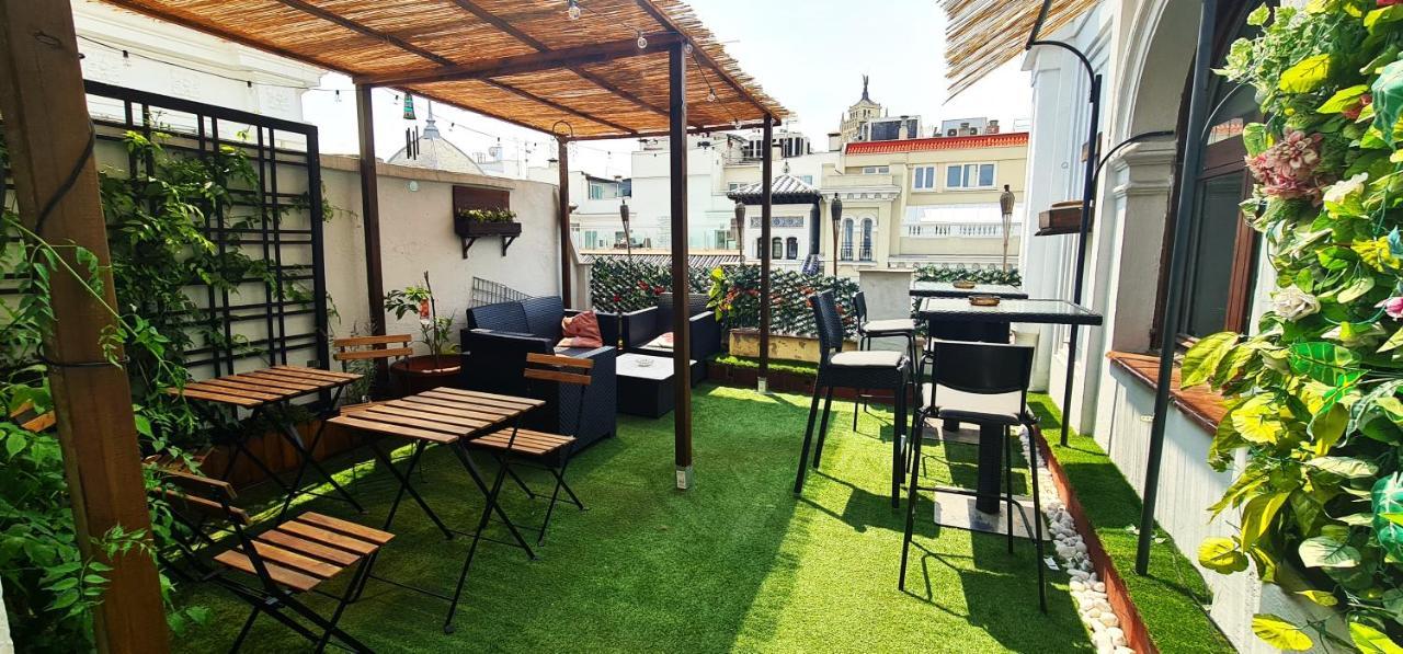 Green Hostel Madrid Gran Via מראה חיצוני תמונה