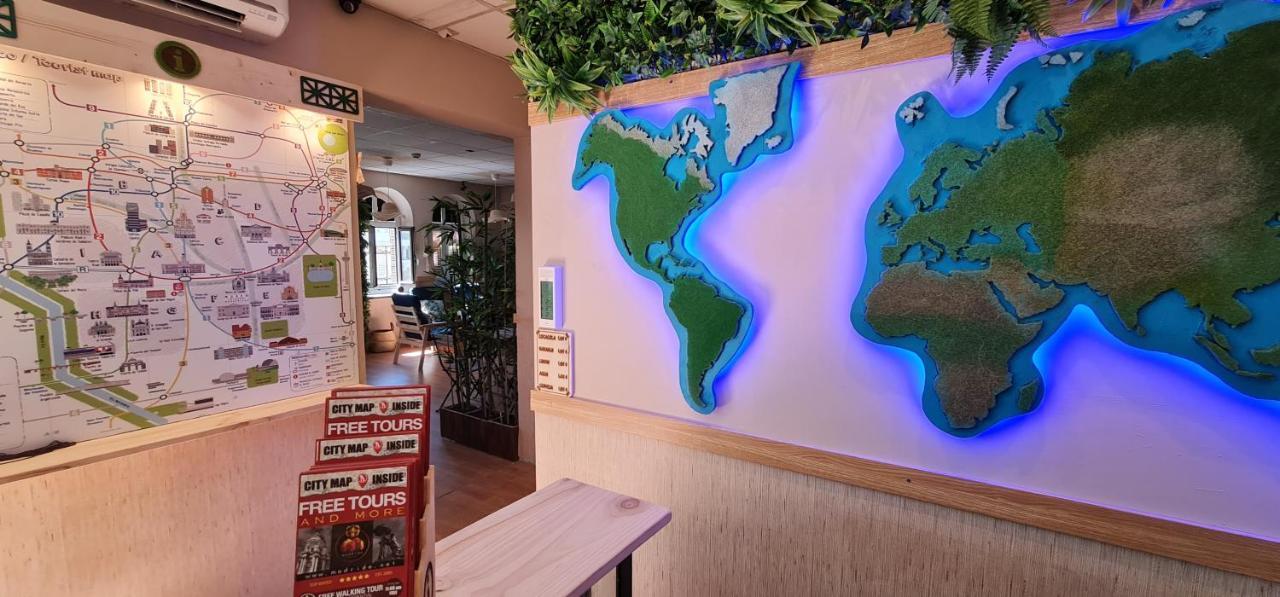 Green Hostel Madrid Gran Via מראה חיצוני תמונה